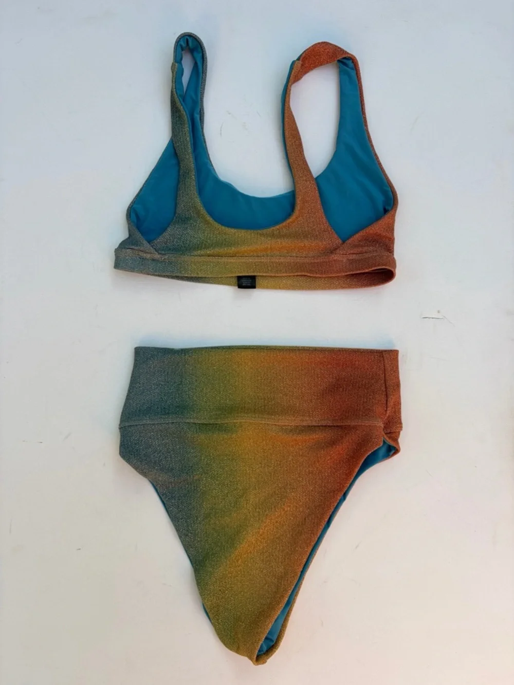 Beach Riot Rainbow Sparkle Bikini - Picture 3 of 5